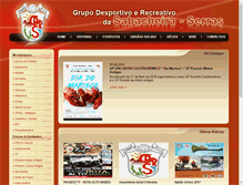 Tablet Screenshot of gdrsabacheira.com